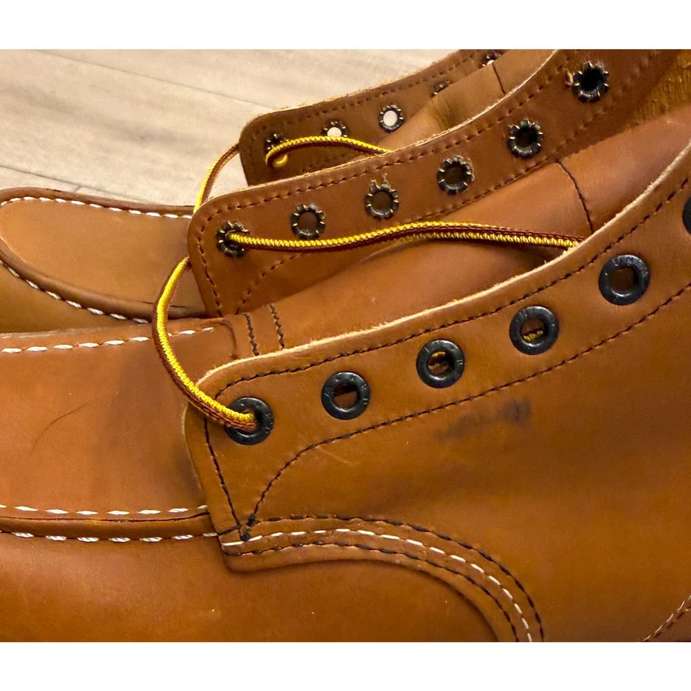NEW RED WING 10875 TRACTION TRED MOC TOE 6-INCH SOFT TOE BOOTS SZ 11 D
